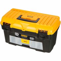 Mano Düz Kapaklı Çekmeceli Takım Çantası RS-17   432mm x 250mm x 238mm