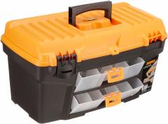 Mano Düz Kapaklı Çekmeceli Takım Çantası RS-21   534mm x 291mm x 280mm