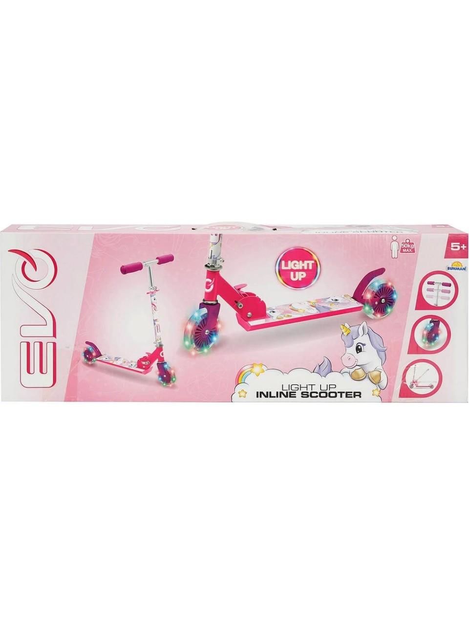 EVO SCOOTER 2TKR UNİCORN IŞIKLI MAX 50 KG