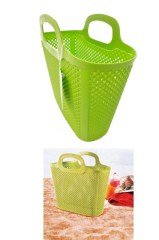 BUFFER® Diamond Çok Amaçlı Plastik Plaj ve Alışveriş Çantası