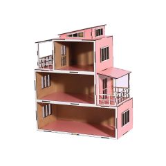 CCY00696 MEMO AHŞAP BEBEK EVİ NO 2