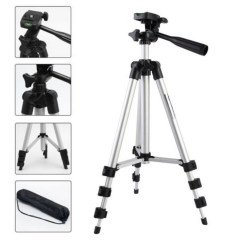 BUFFER® 360 Derece Ayarlanabilir Katlanabilir Profesyonel Çekime Uygun 150 cm Ayaklı Tripod
