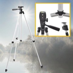BUFFER® 360 Derece Ayarlanabilir Katlanabilir Profesyonel Çekime Uygun 150 cm Ayaklı Tripod