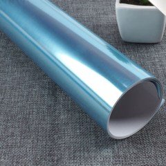 BUFFER® Kendinden Yapışkanlı Ayna Ev Dekorasyon Sticker Çıkartmalı Parlak Dolap Kapı Folyo 60x100 cm