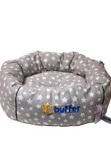 BUFFER® Simit Model Kedi Köpek Evcil Hayvan Rahat Uyku Yatağı