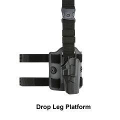 Cytac P320 Sig P320 için R-Defender Serisi Kılıf Polimer Kılıf + Kemer Tokası