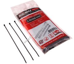 Bulmax 2,5*150 Sıyah Cırt Kelepce Bmx-4941 (5 Adet Gönderilir)