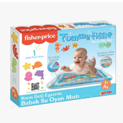 FP3240-FP2861  FISHER PRICE BEBEK SU OYUN MATI SİYAH VE MAVİ