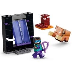 21584 Lego Minecraft Nether ve End Geçidi Yolculuğu 192 parça +7 yaş