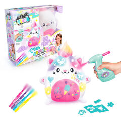 45574 SUN-CNL-HOBİ SET AIRBRUSH PELUŞ KAWAII KITTY