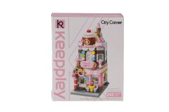 KP0101 KEEPPLEY TATLI DÜKKANI 344 PARÇA BLOCK OYUNCAK