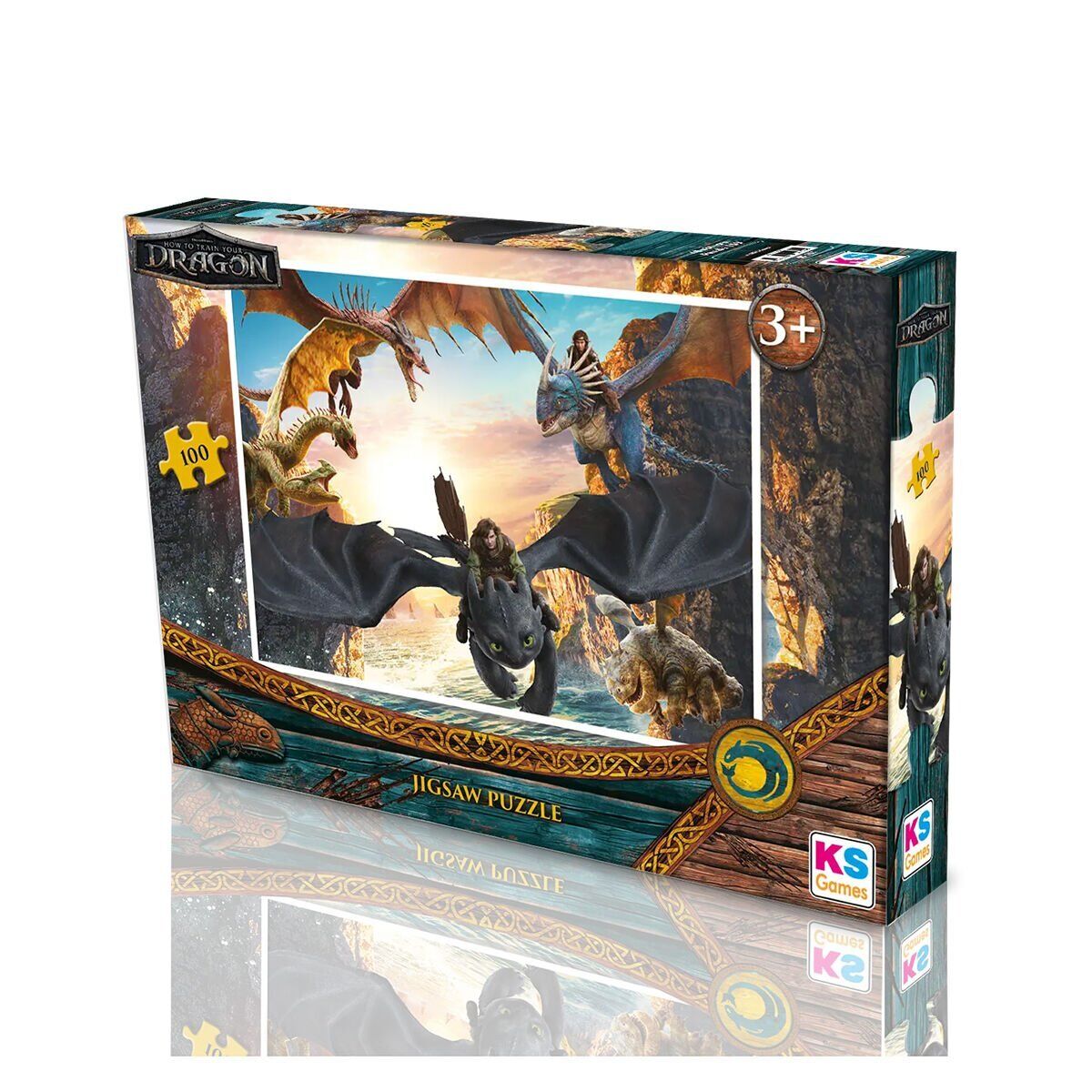 HD 714 HOW TO TRAIN YOUR DRAGON PUZZLE 100 PRÇ