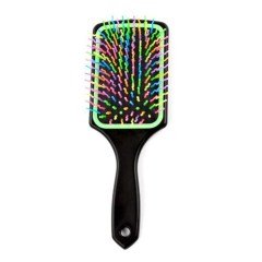 BUFFER® Pratik Renkli Uçlu Plastik Saç Fırçası Tarağı Ergonomik Tarak