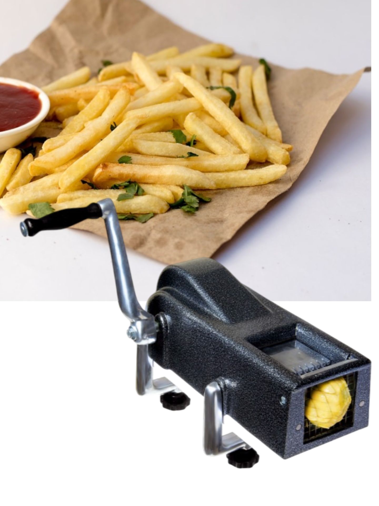 Özlem Sanayi Tipi Patates Dilimleme Makinesi ST-PDM Parmak Patates Kesme Makinesi