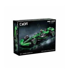 C64010W CADA 1 8 KİCK SAUBER F1 FORMULA ARACI 2553 PARÇA BLOCK OYUNCAK