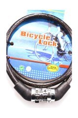 BUFFER® Çalınma Engelleyici 4 Haneli Şifreli 60 Cm Halat Bisiklet Kilidi