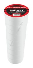 Bulmax 19mm*5mt Beyaz Elektrık Bandı Bmx-615 (10 Adet Gönderilir)