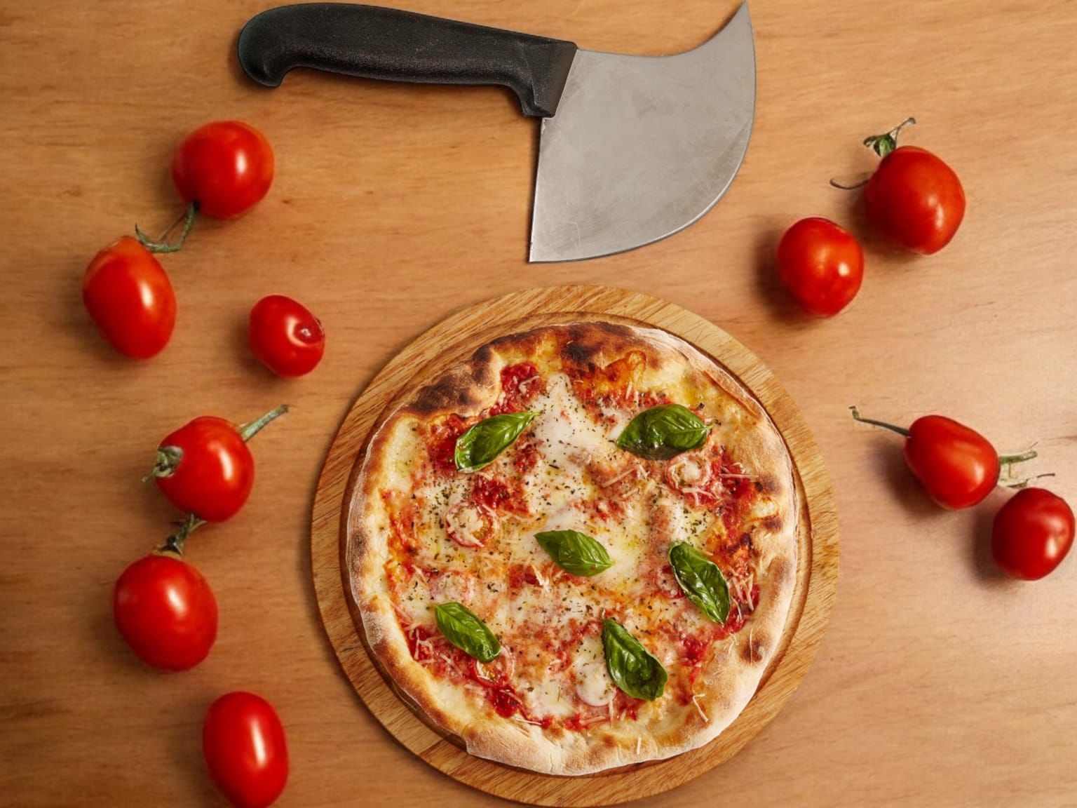 Lazoğlu Börek Bıçağı Hilal Pizza Dilimleme Bıçakları 4 Numara