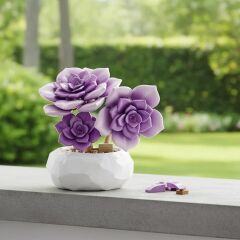 P657061 PANLOS MOR SUKULENT MODEL 76 PARÇA BLOCK OYUNCAK