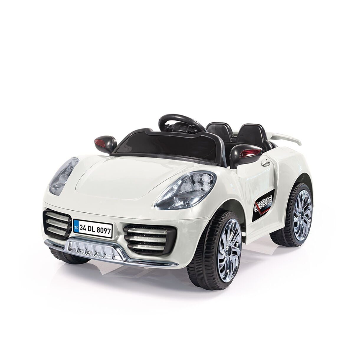 8197 OYUNCAK DAYTONA BEYAZ 12V AKÜLÜ ARABA