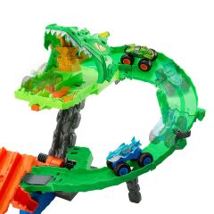 JFR06 Hot Wheels Monster Trucks  Sharks vs. Dinos Ejderha Yok Edici