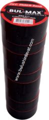 Bulmax 10yds Sıyah Elektrk Bandı Bmx-616 (10 Adet Gönderilir)