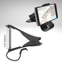 BUFFER® 360 Derece Dönebilen Torpido Konsol Üzeri Araba Araç Cep Telefon Gps Navigasyon Sabitleyici Tutucu