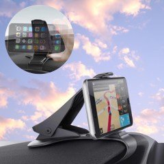 BUFFER® 360 Derece Dönebilen Torpido Konsol Üzeri Araba Araç Cep Telefon Gps Navigasyon Sabitleyici Tutucu