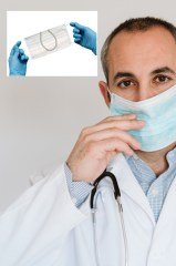 BUFFER® Rahat Nefes Almayı Sağlayan Gözlük Buğu-Ağız Terlemesi Azaltan Ruj-Krem Temas Ettirmez Maske Aparatı