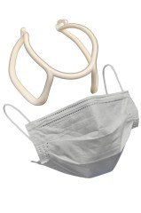 BUFFER® Rahat Nefes Almayı Sağlayan Gözlük Buğu-Ağız Terlemesi Azaltan Ruj-Krem Temas Ettirmez Maske Aparatı