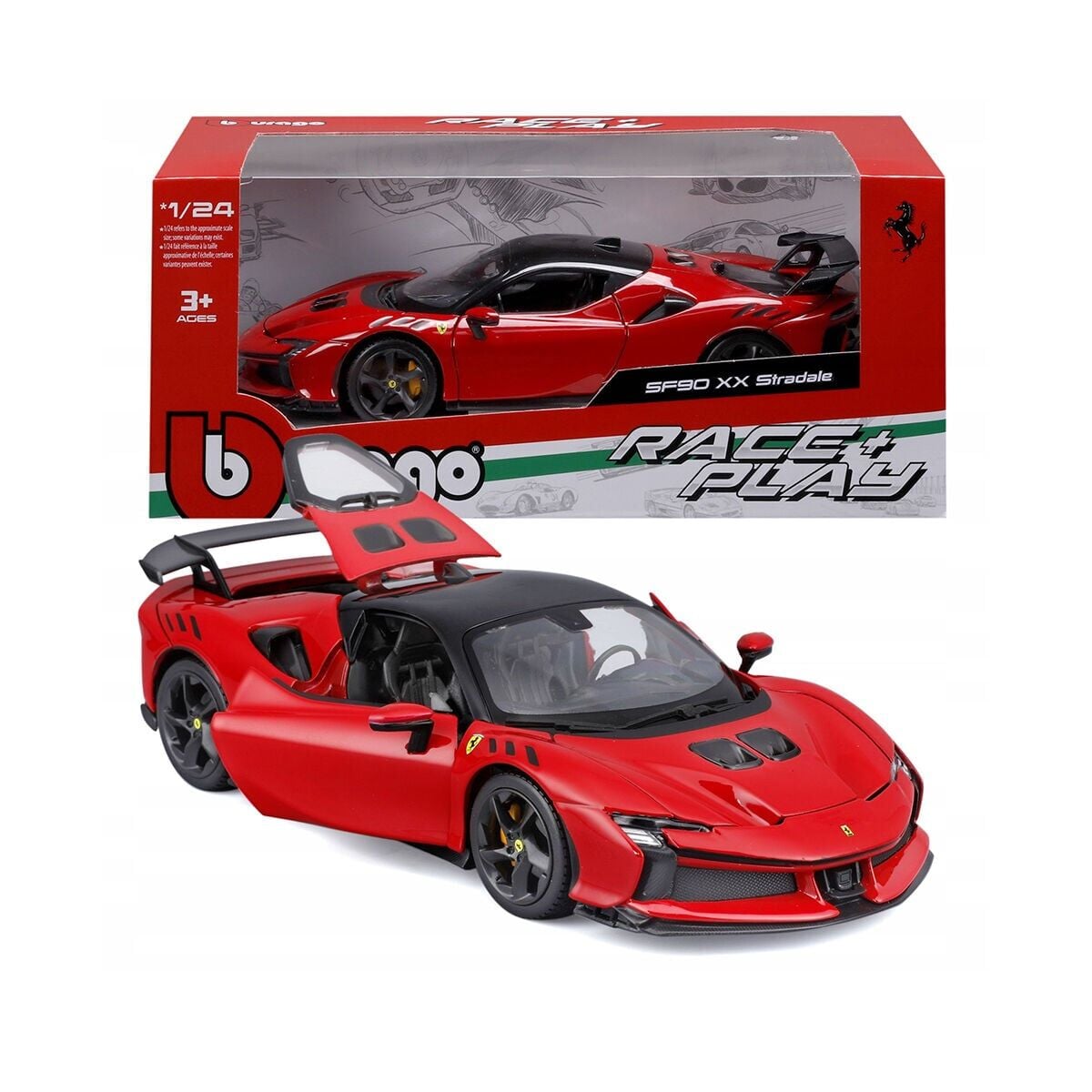 Burago Ferrari SF90 XX Stradale 1:24 Model Araba Oyuncak