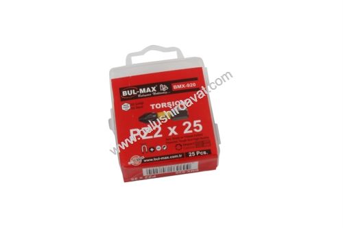 Bulmax Ph2*25 Torsıon Bıts Uc Bmx-920 (50 Adet Gönderilir)
