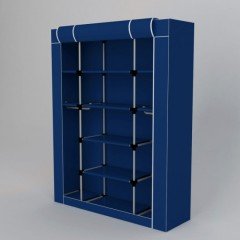 Portatif Plastik Borulu Hangar Bez Dolap