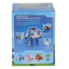 POLI MRT-685 Sesli ve Işıklı Robocar Poli Büyük Transforming Robot Poli