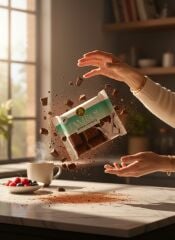 Tombol Şeker İlavesiz Bol Sütlü Çikolata 77 Gr Kahve Dünyası % 36 Kakao