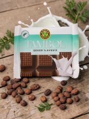 Tombol Şeker İlavesiz Bol Sütlü Çikolata 77 Gr Kahve Dünyası % 36 Kakao