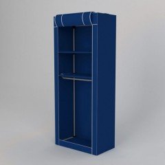 Portatif Plastik Borulu Xs Askılıklı Bez Dolap