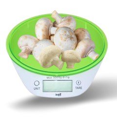 BUFFER® TF 1003 Hazneli Lcd Ekran Hassas Ölçüm Sensörlü 5 Kg Kapasite Dijital Mutfak Terazisi Tartısı