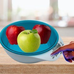 BUFFER® TF 1003 Hazneli Lcd Ekran Hassas Ölçüm Sensörlü 5 Kg Kapasite Dijital Mutfak Terazisi Tartısı