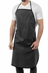 BUFFER® Çok Amaçlı Pvc Mutfak Önlüğü Boyundan Askılı Öden Bağlamalı Su Geçirmez Polyester Unisex Ön Önlük