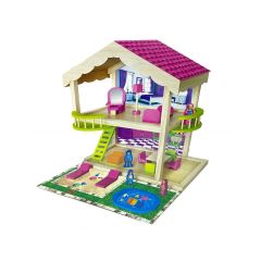 ONY-414 KUTUDA AHŞAP VİLLA SETİ