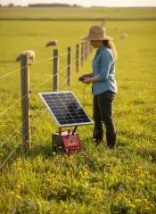 Enkashock 25W Güneş Enerjili (Solarlı) Elektrizatör Elektrikli Çit Makinesi