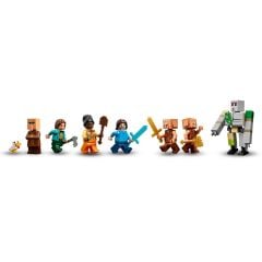 21273 Lego Minecraft The Ghast Balloon Köy Saldırısı 555 parça +10 yaş