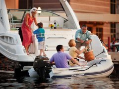 Mercury 9.9 HP Uzun Şaft Marşlı Direksiyonlu Manuel Deniz Motoru