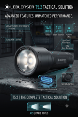 Ledlenser T5.2 140 Lümen Taktik El Feneri