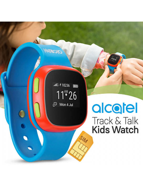 Alcatel Movetime MT30 Akıllı Çocuk Saati - Mavi Renk