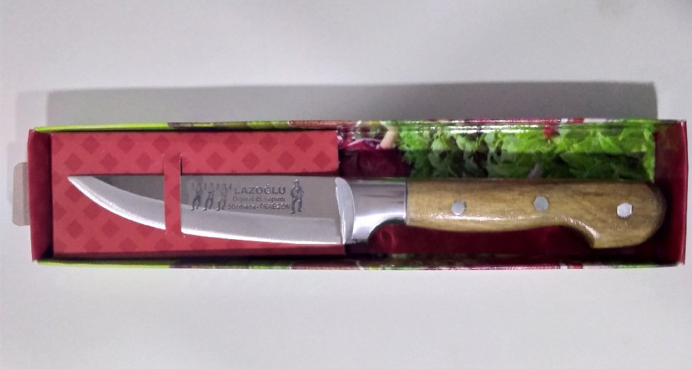 Lazoğlu Sürmene 0 Numara Deri Yüzme Bıçağı