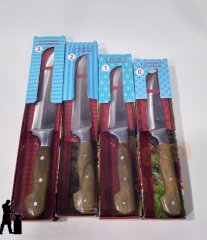 Lazoğlu Sürmene 4+1 Kurban Bıçak Seti (0,1,2,3,4 Numara)