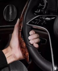 Ahşap Tasarımlı Direksiyon Simidi Koruma Kılıfı 2 li