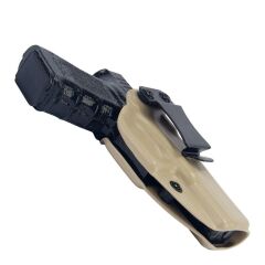 Sol El Dayanıklı Kydex İç Kılıf | Kılınç 2000 Mega Tabanca İçin, Taşıma – Çöl Rengi Model